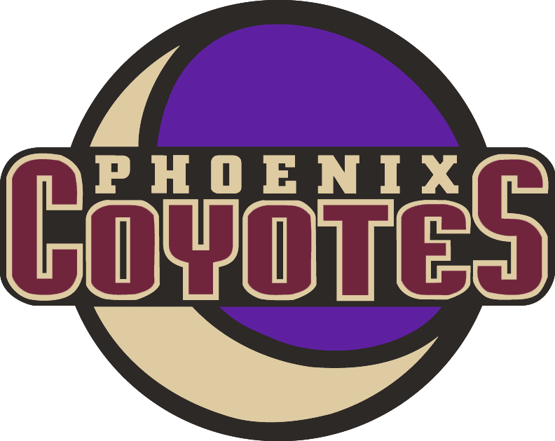 Phoenix Coyotes 1999-2003 Alternate Logo fabric transfer version 2